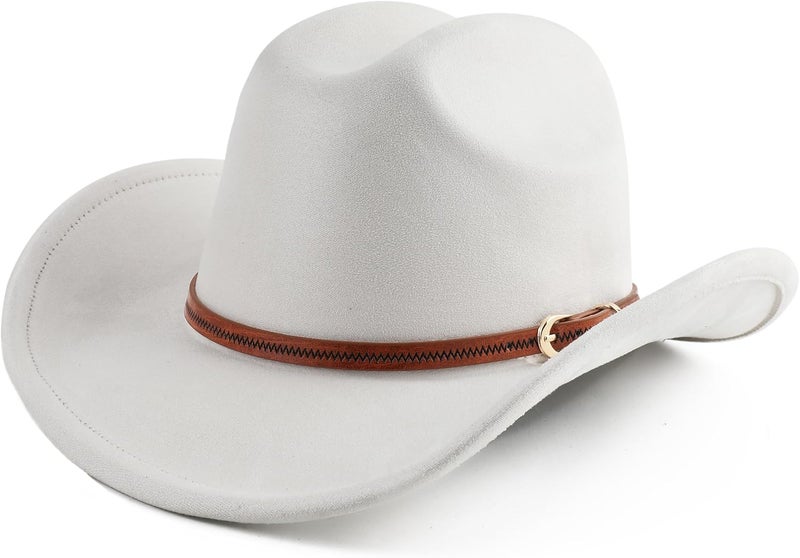 Pro Celia Cowboy Hat for Women and Men Wide Brim Western Cowgirl Hat - Image 1